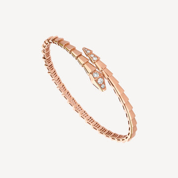 Deki Jewels Serpenti Bracelet,18k Rose Gold Plated,Cubic Zircon