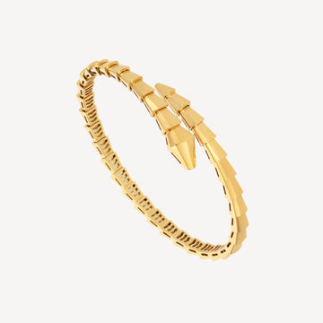 Deki Jewels Serpenti Bracelet,18k Yellow Gold Plated
