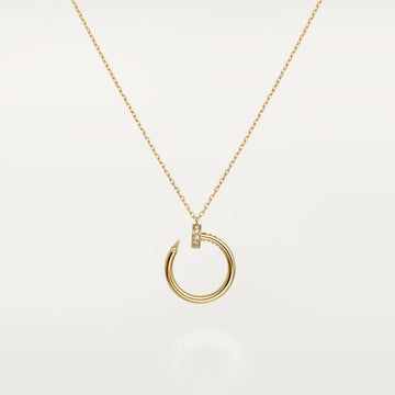 Deki Jewels Juste Un Clou Necklace,18k Gold Plated