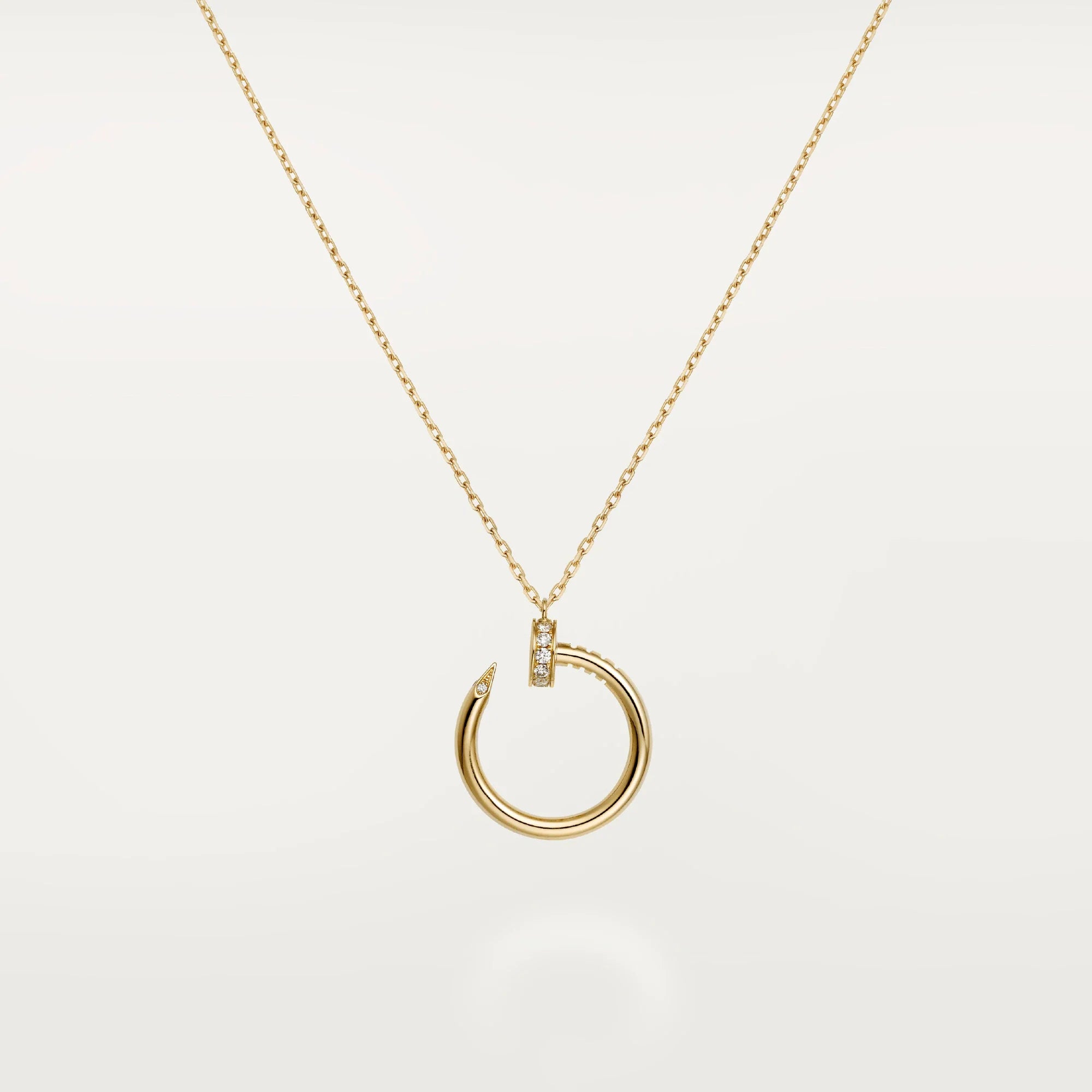 Deki Jewels Juste Un Clou Necklace,18k Gold Plated