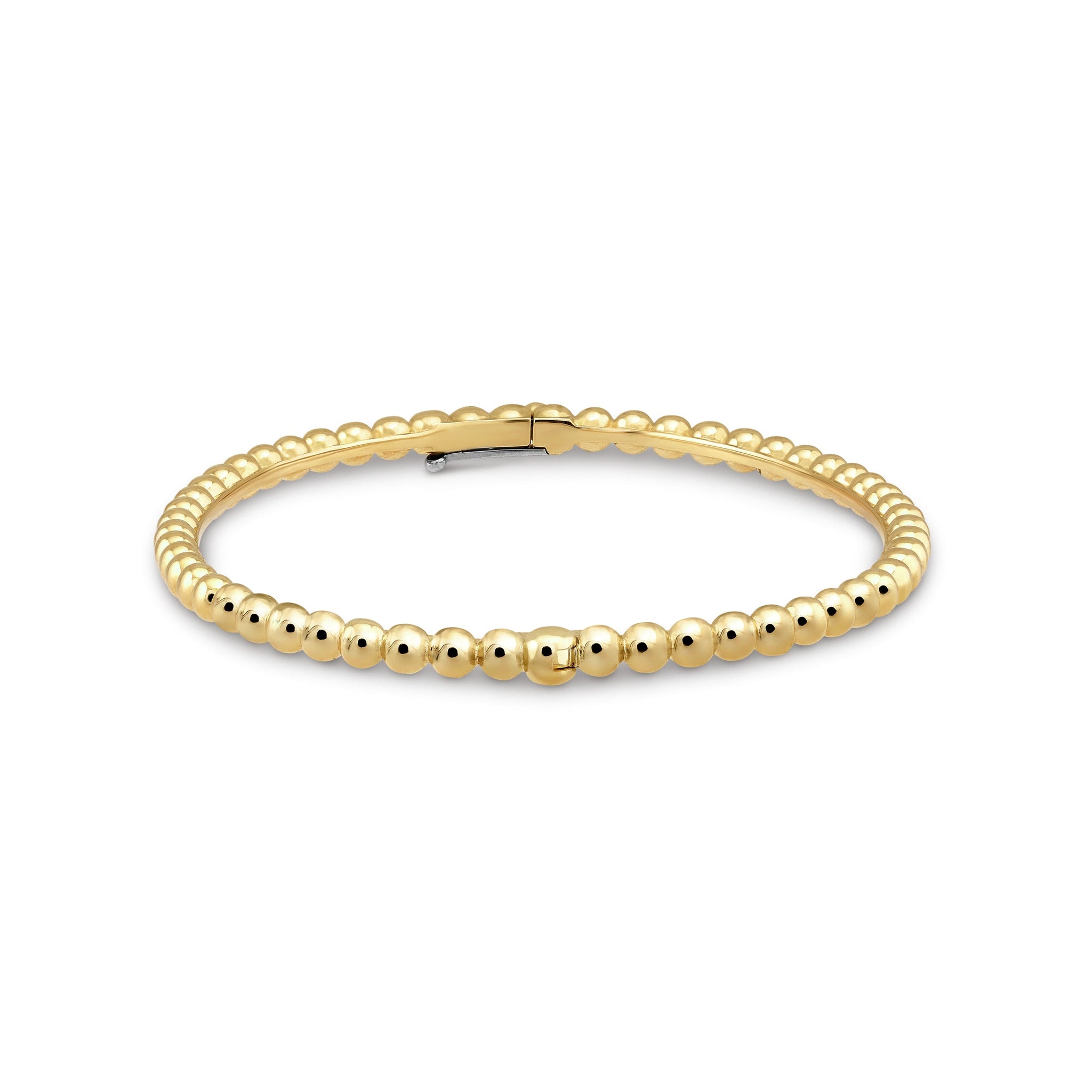 Deki Jewels Perlee Pearls Of Gold Bracelet,18k Gold Plated