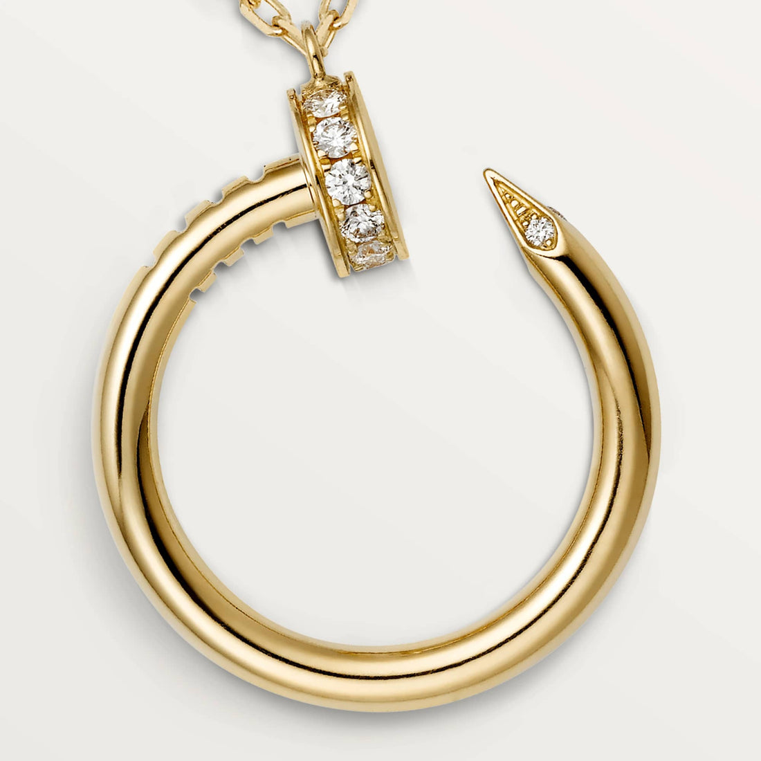 Deki Jewels Juste Un Clou Necklace,18k Gold Plated